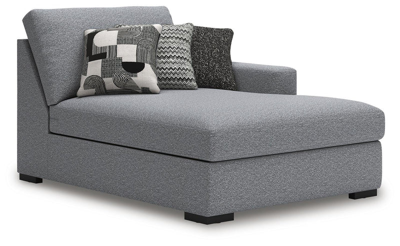 Bealton Salt and Pepper Right-Arm Facing Corner Chaise - 6130517