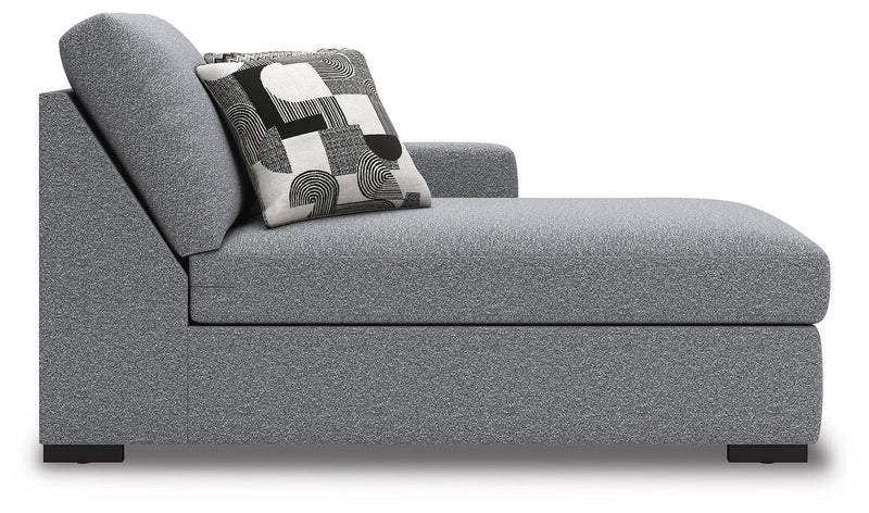 Bealton Salt and Pepper Right-Arm Facing Corner Chaise - 6130517