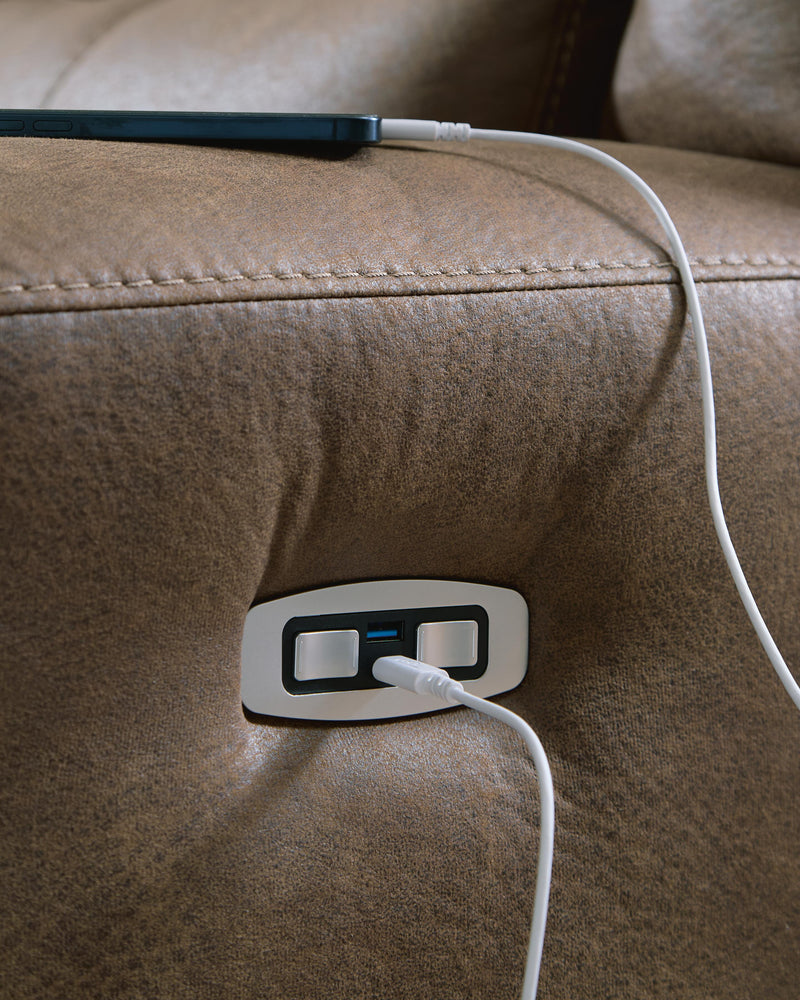Beckley Place Earth Power Reclining Sofa - PC9180247