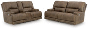 Beckley Place Sofa and Loveseat in Earth - PKG023972