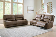 Beckley Place Sofa and Loveseat in Earth - PKG023972