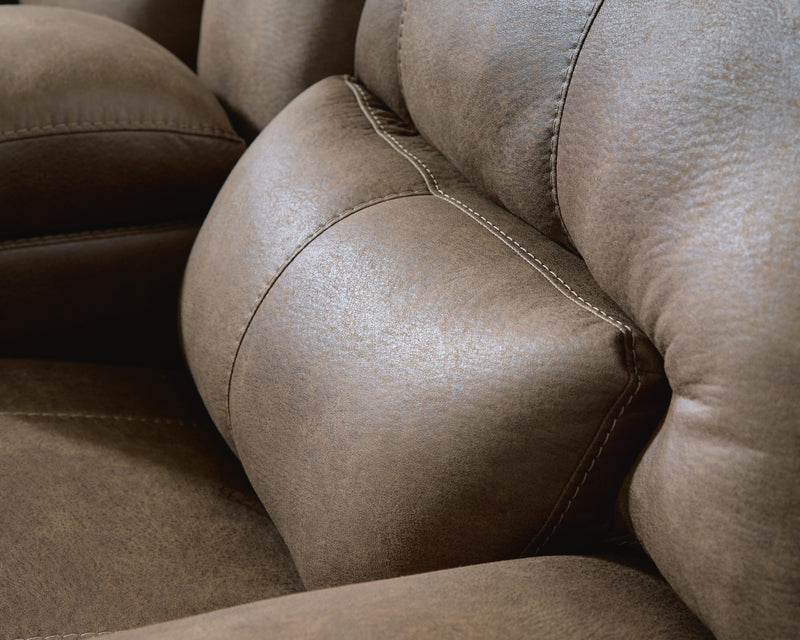 Beckley Place Sofa and Loveseat in Earth - PKG023972