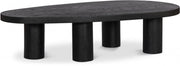 Beekman Oak Wood Coffee Table in Black - 291Black-C