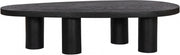 Beekman Oak Wood Coffee Table in Black - 291Black-C