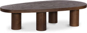 Beekman Oak Wood Coffee Table in Brown - 291Brown-C