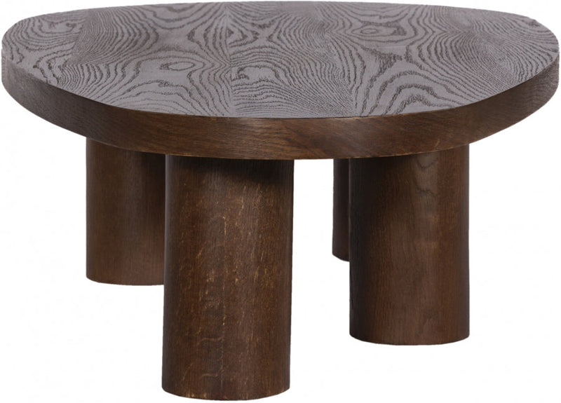Beekman Oak Wood Coffee Table in Brown - 291Brown-C