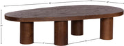 Beekman Oak Wood Coffee Table in Brown - 291Brown-C