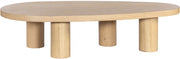 Beekman Oak Wood Coffee Table in Natural - 291Oak-C