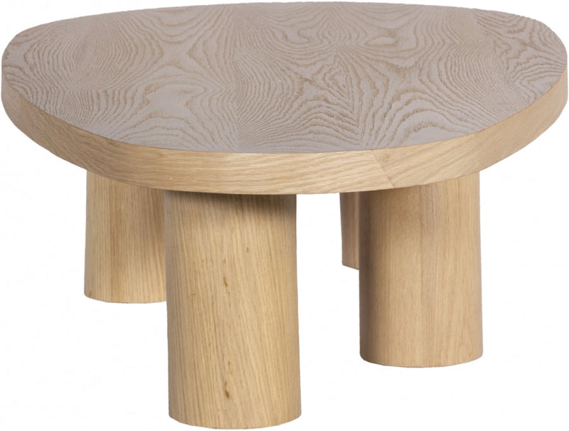 Beekman Oak Wood Coffee Table in Natural - 291Oak-C