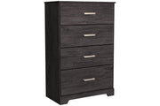 Belachime Black Chest of Drawers - Gate FurnitureChest