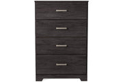Belachime Black Chest of Drawers - Gate FurnitureChest