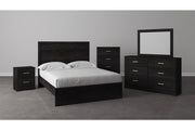 Belachime Black Full Panel Headboard/Footboard - B2589-55 - Gate Furniture