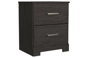 Belachime Black Nightstand - Gate FurnitureNightstand