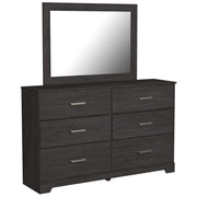 Belachime Black Panel Bedroom Set - Gate FurnitureBedroom Set