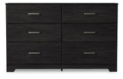 Belachime Full Panel Bed, Dresser, Chest and 2 Nightstands - B2589B19