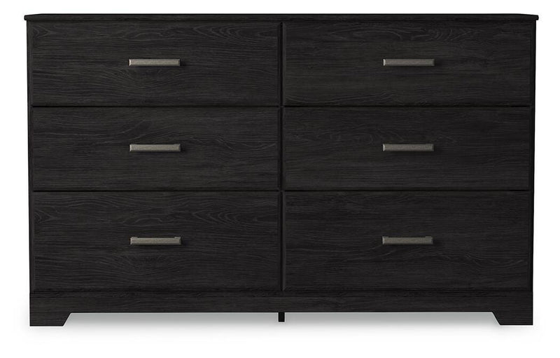 Belachime Full Panel Bed, Dresser, Chest and 2 Nightstands - B2589B19