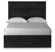 Belachime Full Panel Bed, Dresser, Chest and 2 Nightstands - B2589B19