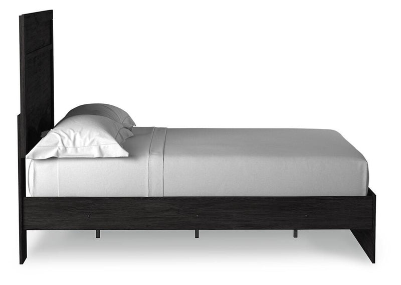 Belachime Full Panel Bed, Dresser, Chest and 2 Nightstands - B2589B19