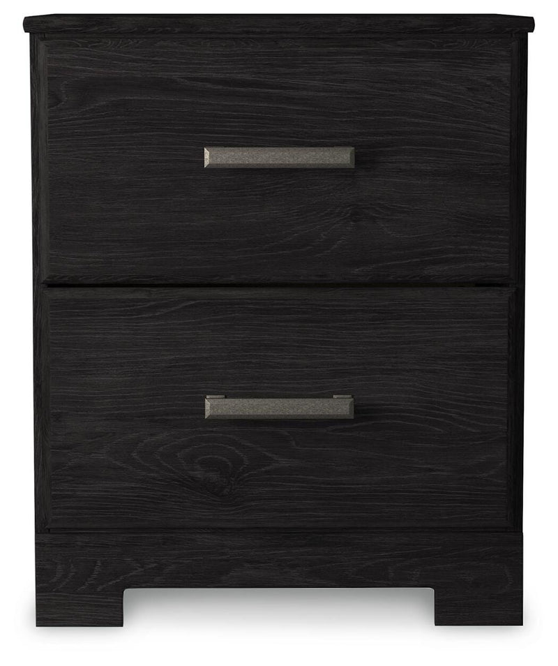 Belachime Full Panel Bed, Dresser, Chest and 2 Nightstands - B2589B19