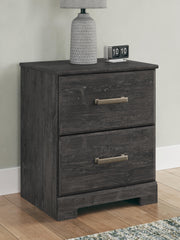 Belachime Full Panel Bed, Dresser, Chest and 2 Nightstands - B2589B19