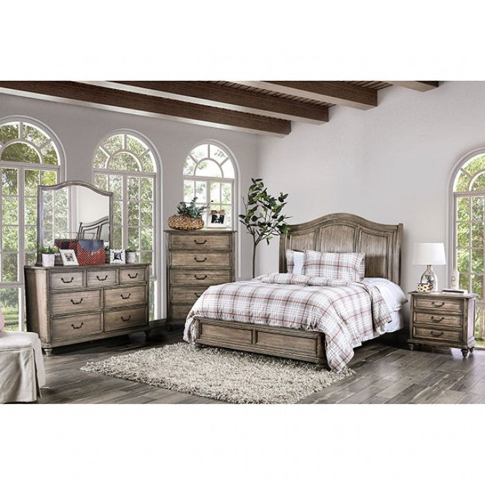 Belgrade Rustic Natural Mirror - CM7611M