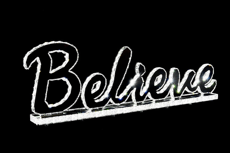 Believe Silver Led - BELIEVE-LED