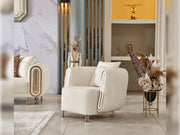 Bella Chair Cream in Cream - 101-BEL-55429-B