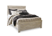 Bellaby Queen Panel Bed with Dresser in Whitewash - PKG004709
