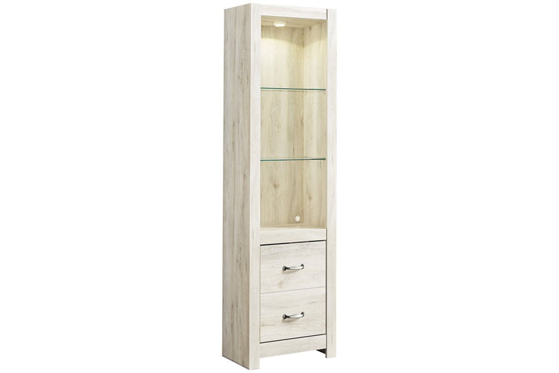 Bellaby Whitewash 4 - Piece Entertainment Center - Gate FurnitureEntertainment Center