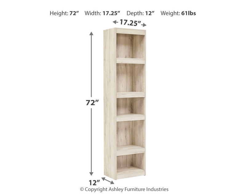 Bellaby Whitewash 4-Piece Entertainment Center - EW0331W6