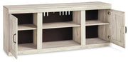 Bellaby Whitewash 4-Piece Entertainment Center - EW0331W6