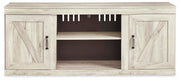 Bellaby Whitewash 4-Piece Entertainment Center - EW0331W6