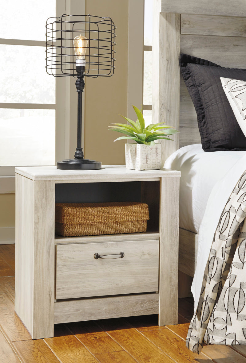 Bellaby Whitewash Footboard Storage Platform Bedroom Set - Gate FurnitureBedroom Set