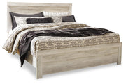 Bellaby Whitewash King Panel Bed, Dresser, Mirror and 2 Nightstands - B331B22