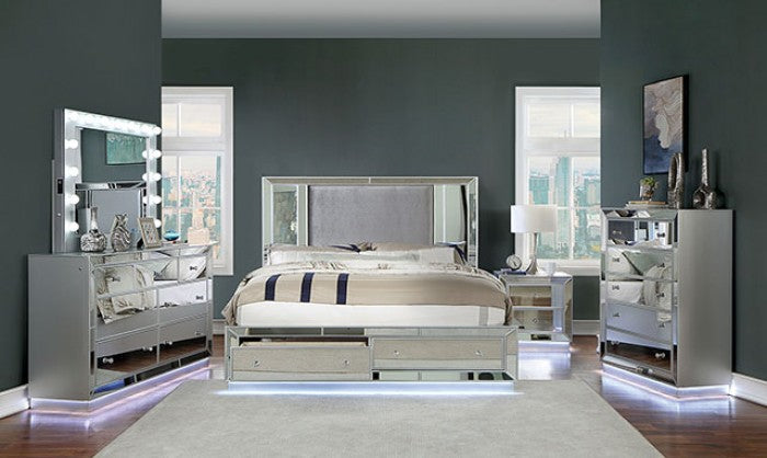 Belladonna Silver Mirror - CM7417SV-M