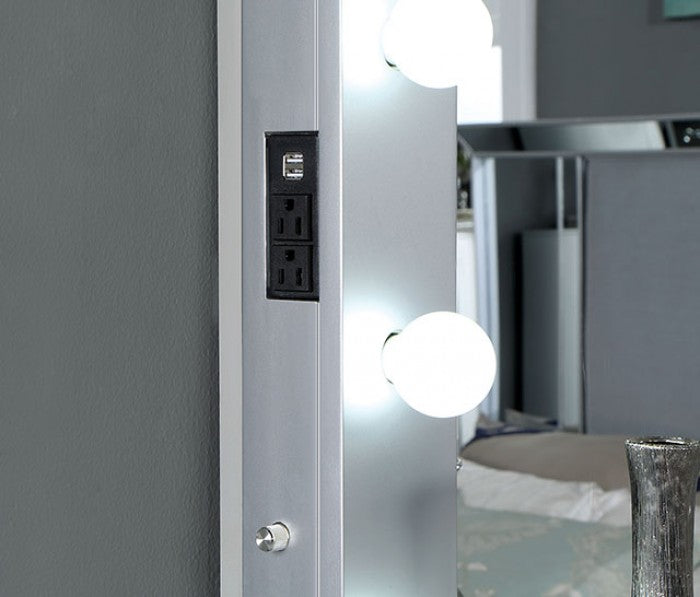 Belladonna Silver Mirror - CM7417SV-M