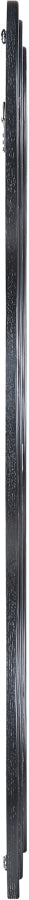 Bellagio Oak Veneer Mirror in Black - 66068Black-M
