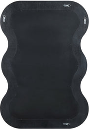 Bellagio Oak Veneer Mirror in Black - 66068Black-M