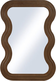 Bellagio Oak Veneer Mirror in Brown - 66068Brown-M