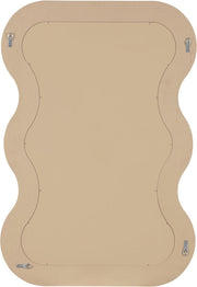 Bellagio Oak Veneer Mirror in Natural - 66068Oak-M