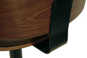 Bellatier Brown Adjustable Height Bar Stool - Gate FurnitureBarstool