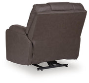 Belmone Pike Gunmetal Power Lift Recliner - PC2280512