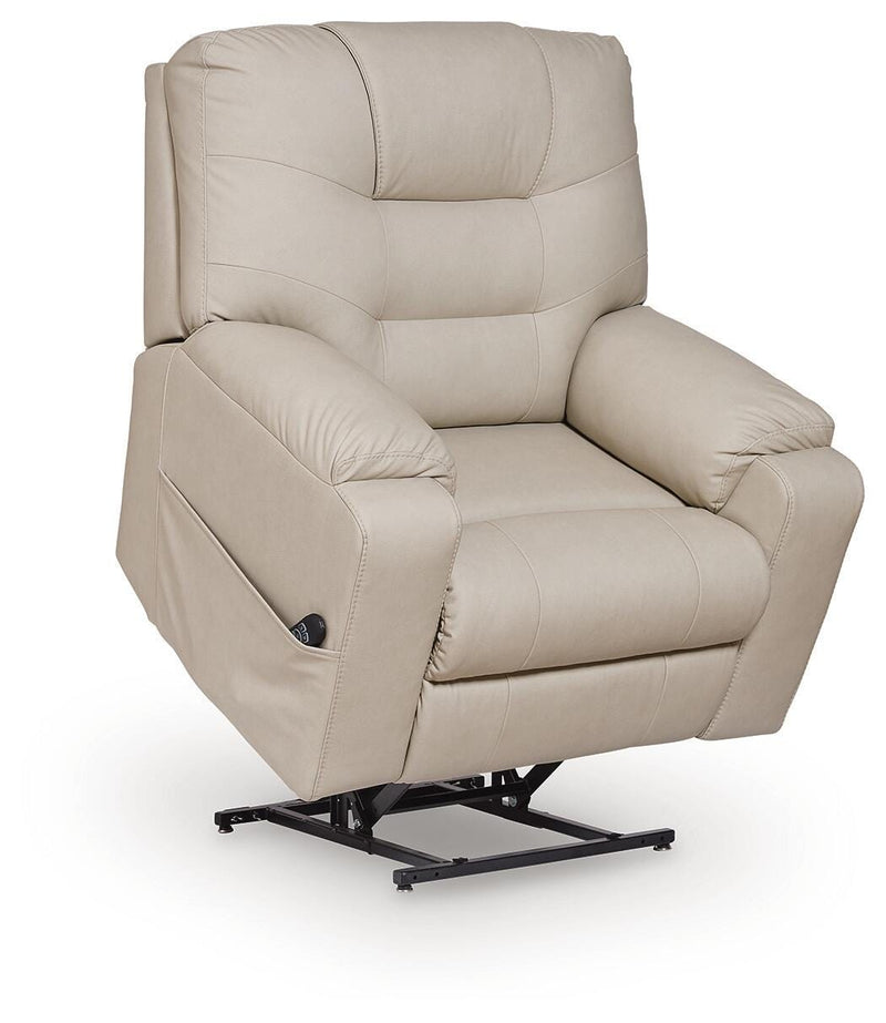 Belmone Pike Sand Power Lift Recliner - PC2280612