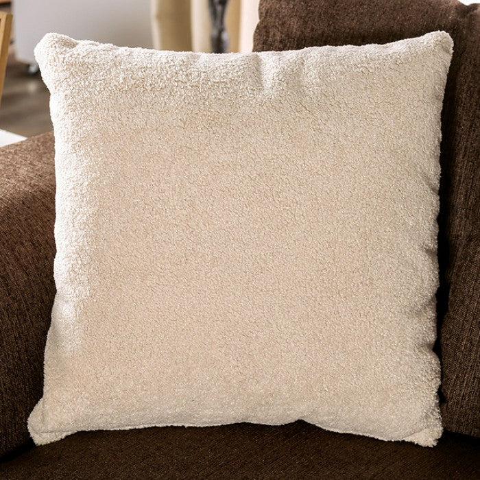 Belsize Chocolate/Tan Loveseat - SM6439-LV