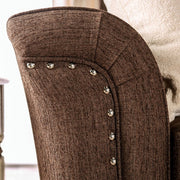 Belsize Chocolate/Tan Loveseat - SM6439-LV