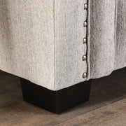 Belsize Light Taupe/Black Loveseat - SM6440-LV