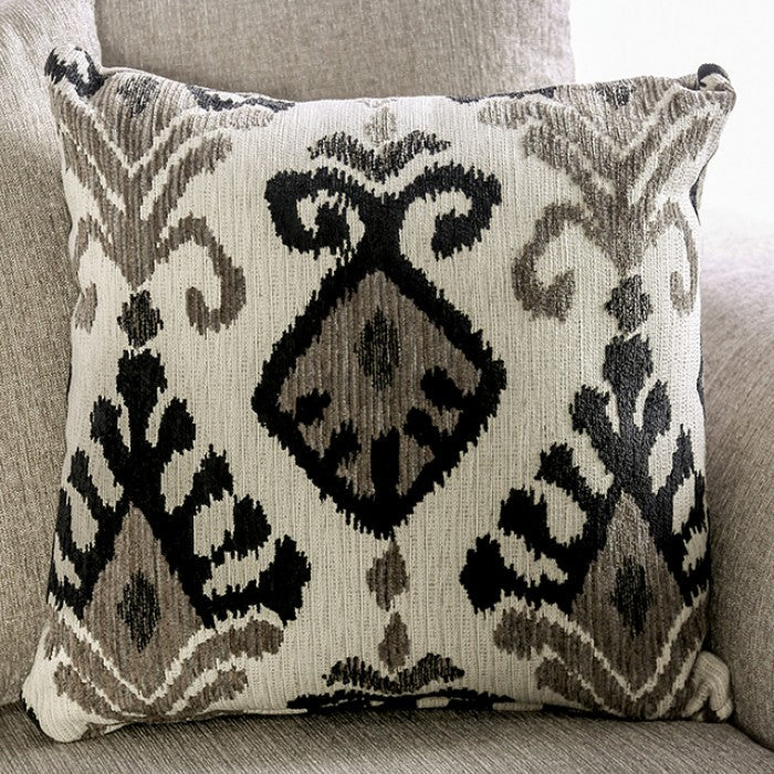 Belsize Light Taupe/Black Loveseat - SM6440-LV