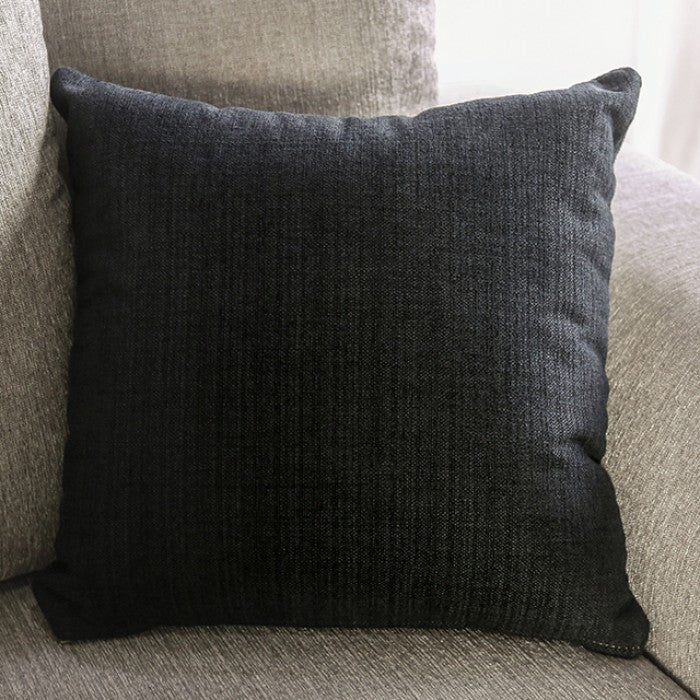 Belsize Light Taupe/Black Loveseat - SM6440-LV