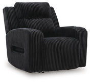 Belvarrow Black Power Reclining Sofa and Power Recliner - PC64202U2