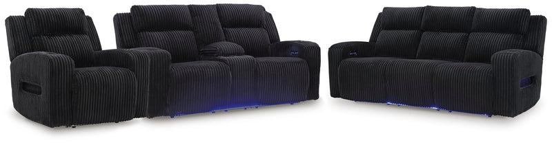 Belvarrow Power Reclining Sofa, Loveseat and Recliner - PC64202U3